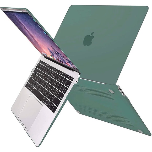 ♡ BELKCASE Frosted Light Green | Macbook Pro 15 inch Case ♡ - Picture 1 of 4